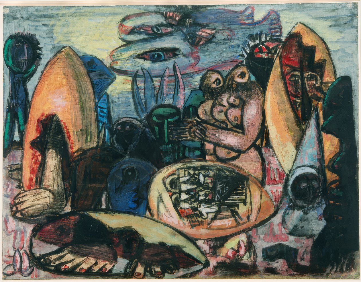 Primi uomini da Max Beckmann