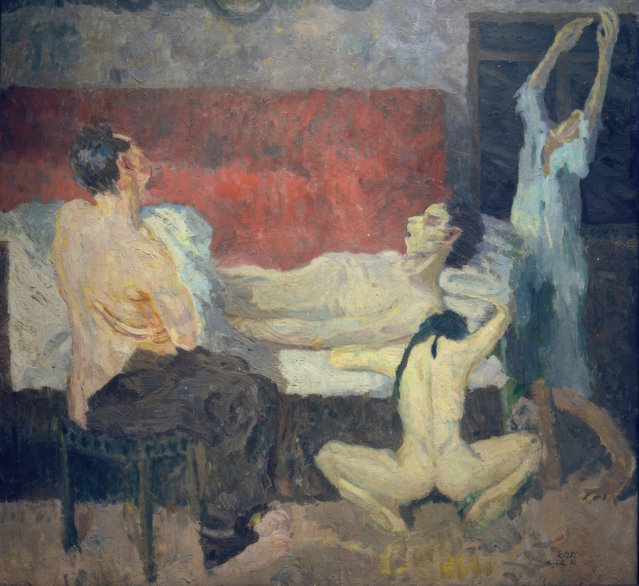 Grande scena di morte da Max Beckmann