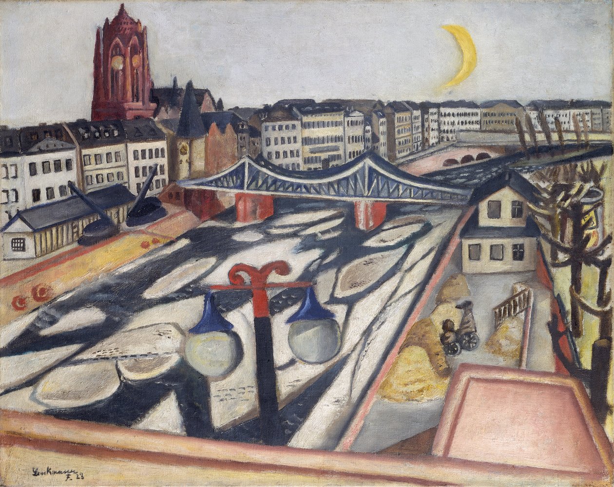 Ghiaccio sul fiume da Max Beckmann