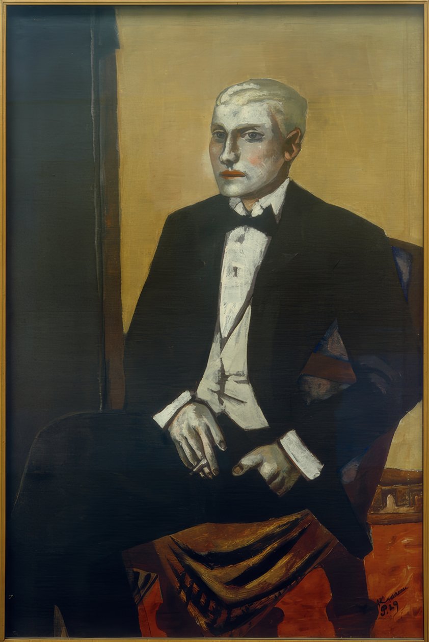 Giovane argentino da Max Beckmann