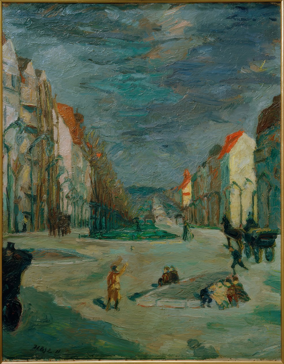 Kaiserdamm a Berlino da Max Beckmann