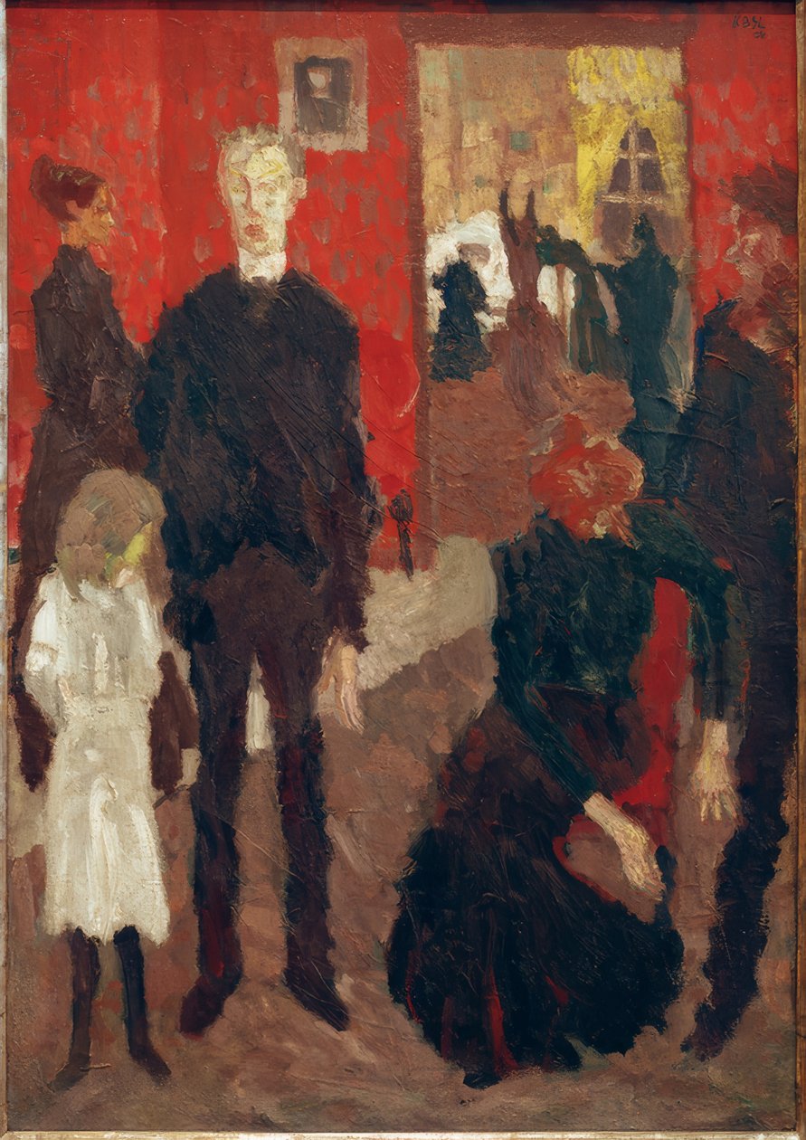 Piccola scena di morte da Max Beckmann