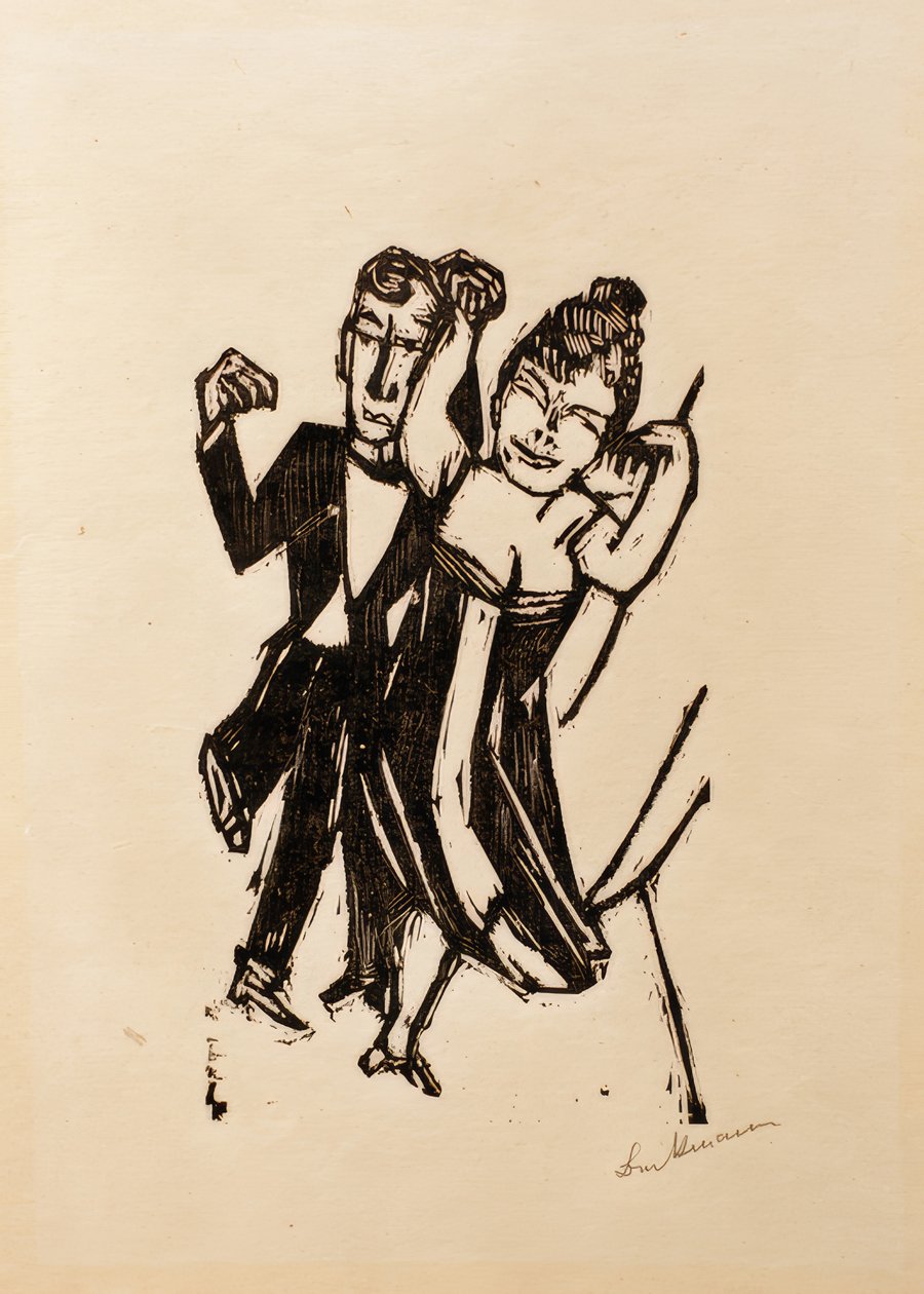 Piccola coppia danzante da Max Beckmann
