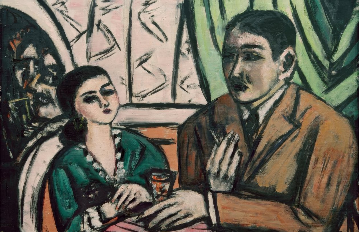 Caffè degli artisti da Max Beckmann