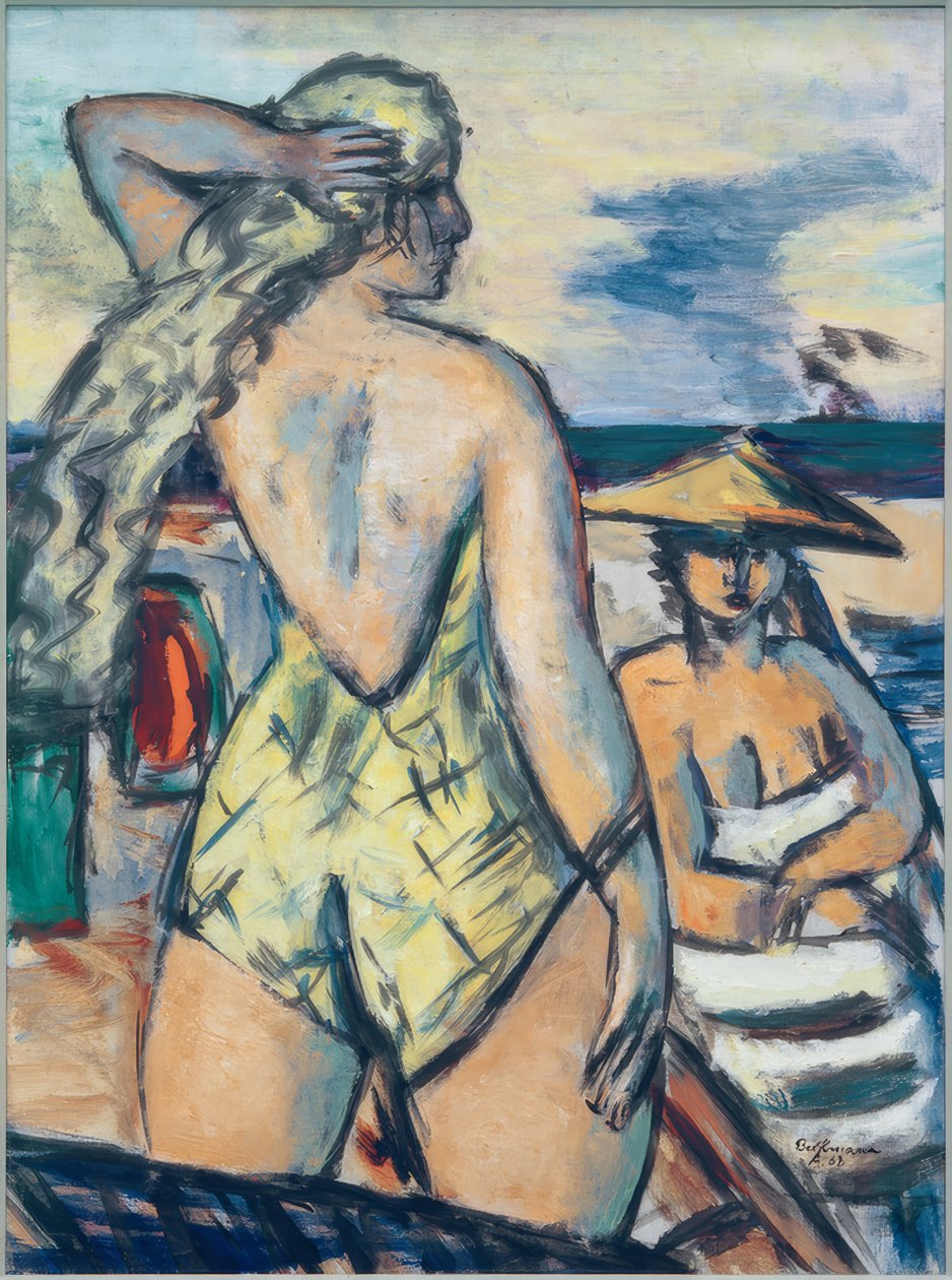 Ragazza al mare da Max Beckmann