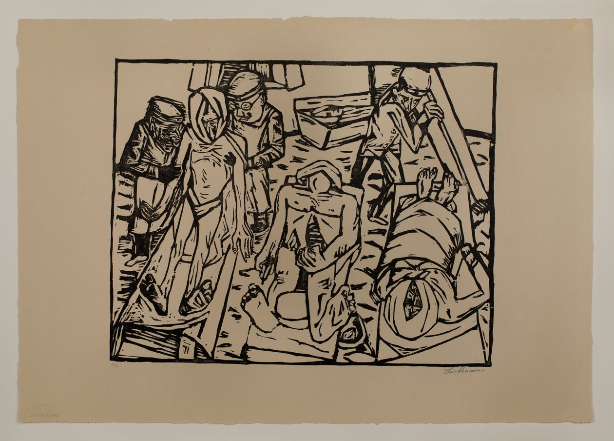 Obitorio da Max Beckmann