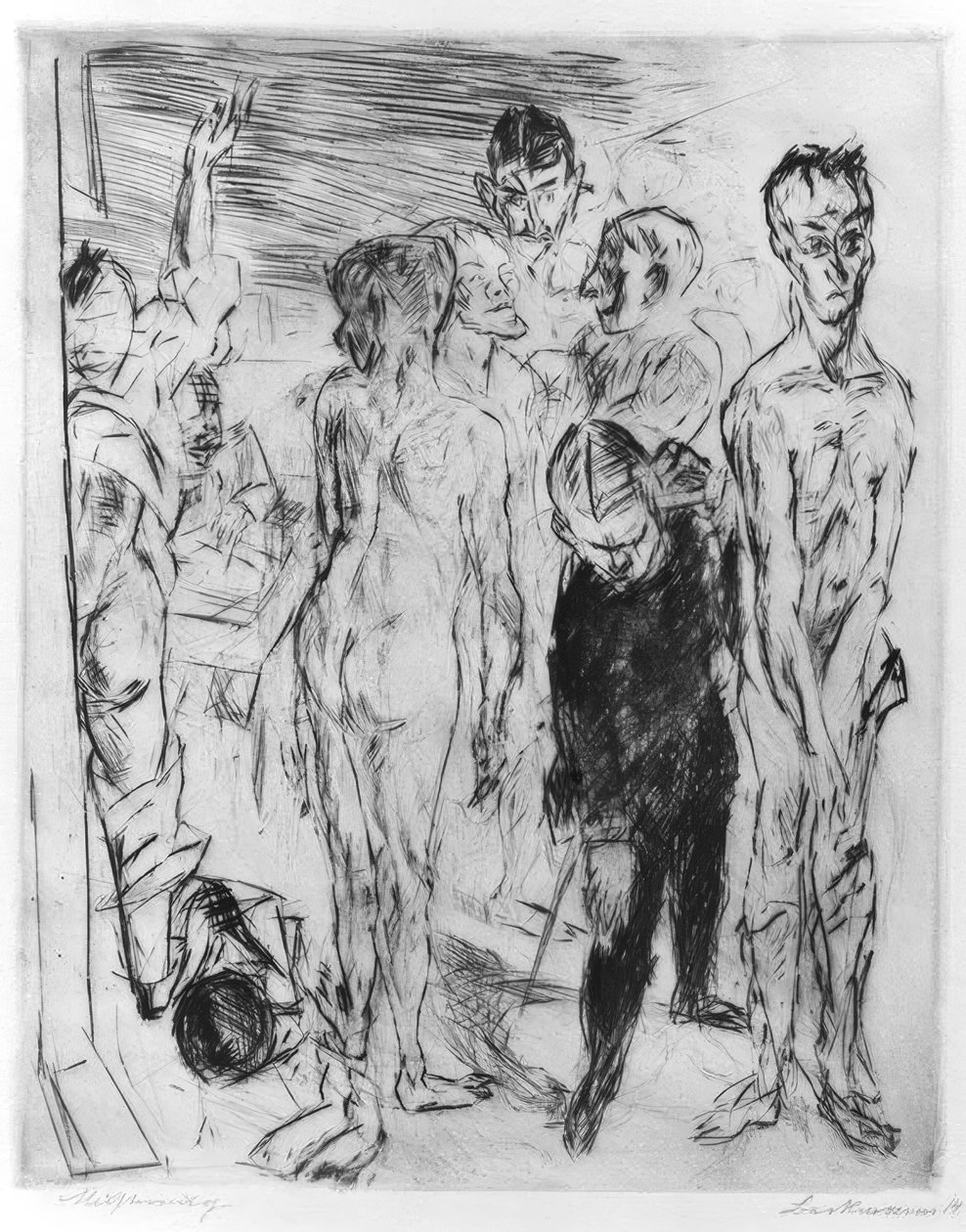 Ispezione da Max Beckmann