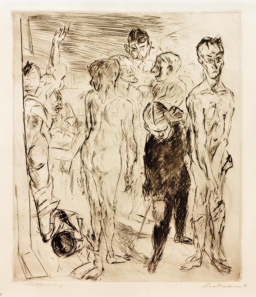 Ispezione da Max Beckmann