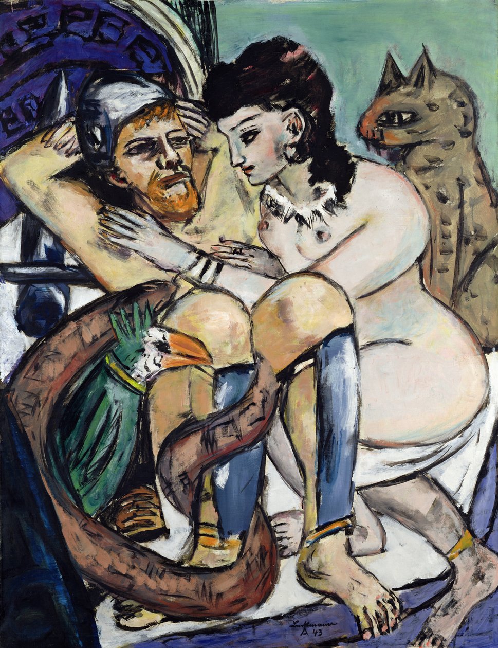 Ulisse e Calipso da Max Beckmann