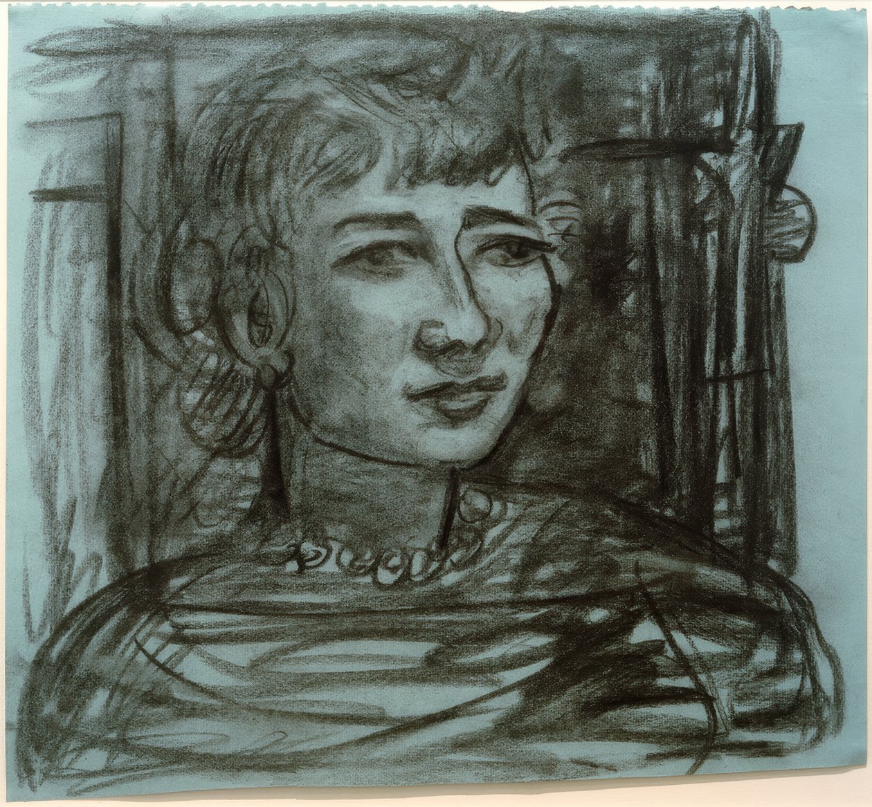Ritratto di Frances van Veen da Max Beckmann