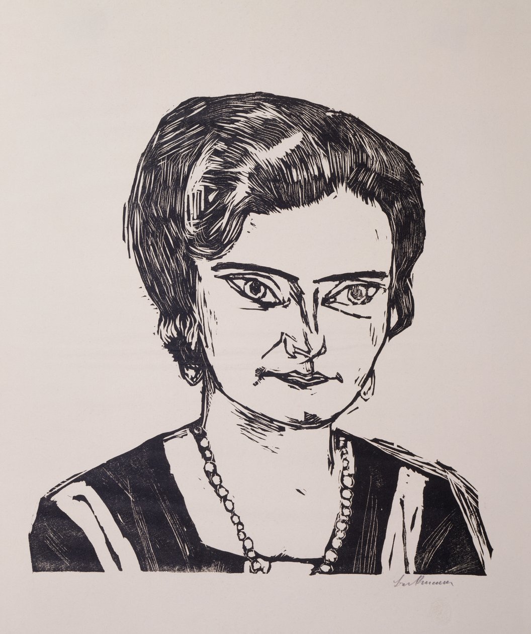 Ritratto di Frau HM (Naila) da Max Beckmann
