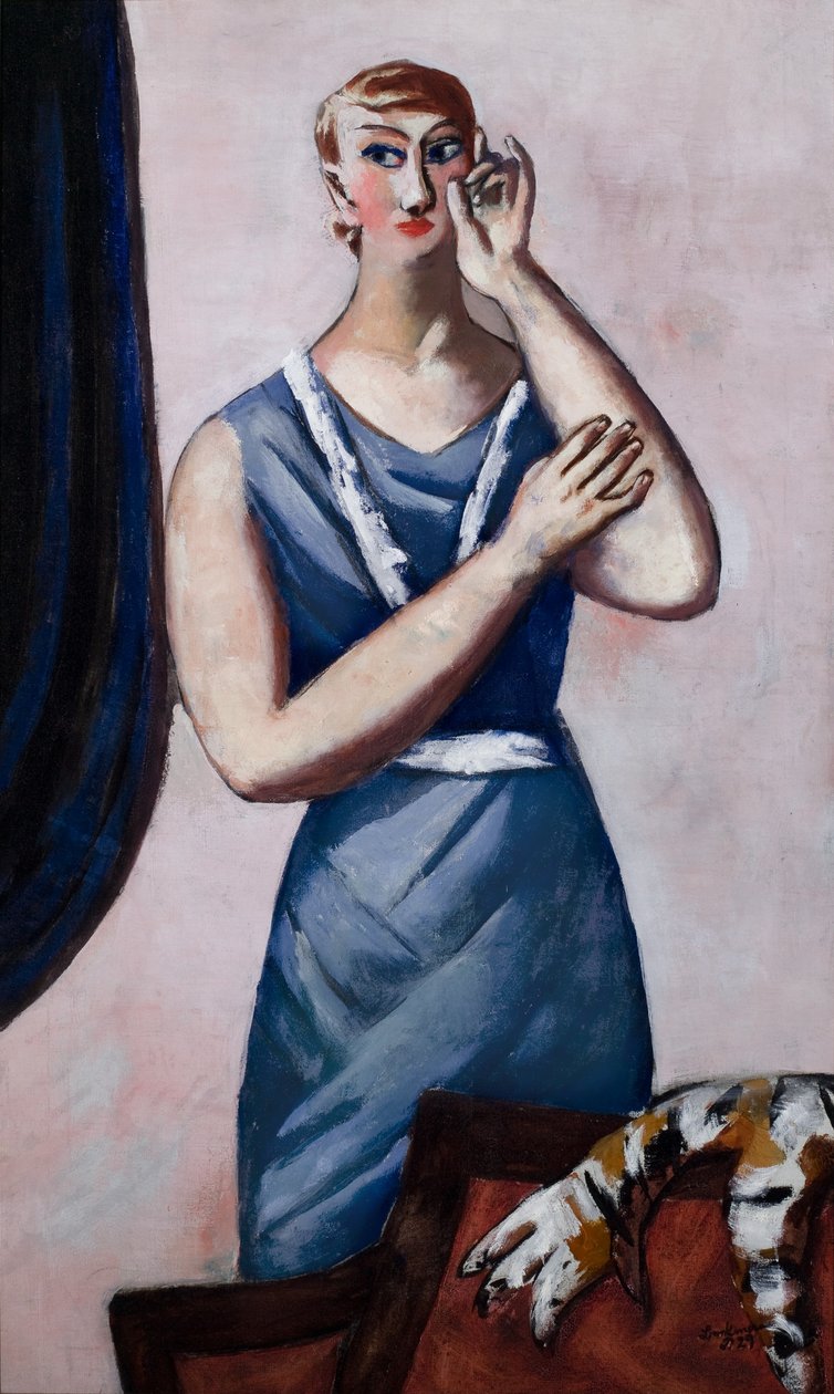 Ritratto di Valentine Tessier da Max Beckmann