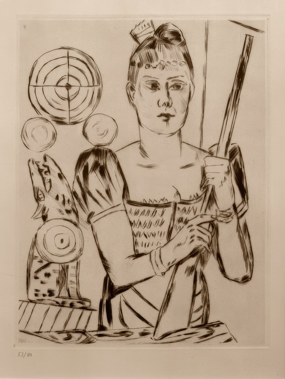 Tiro a segno da Max Beckmann