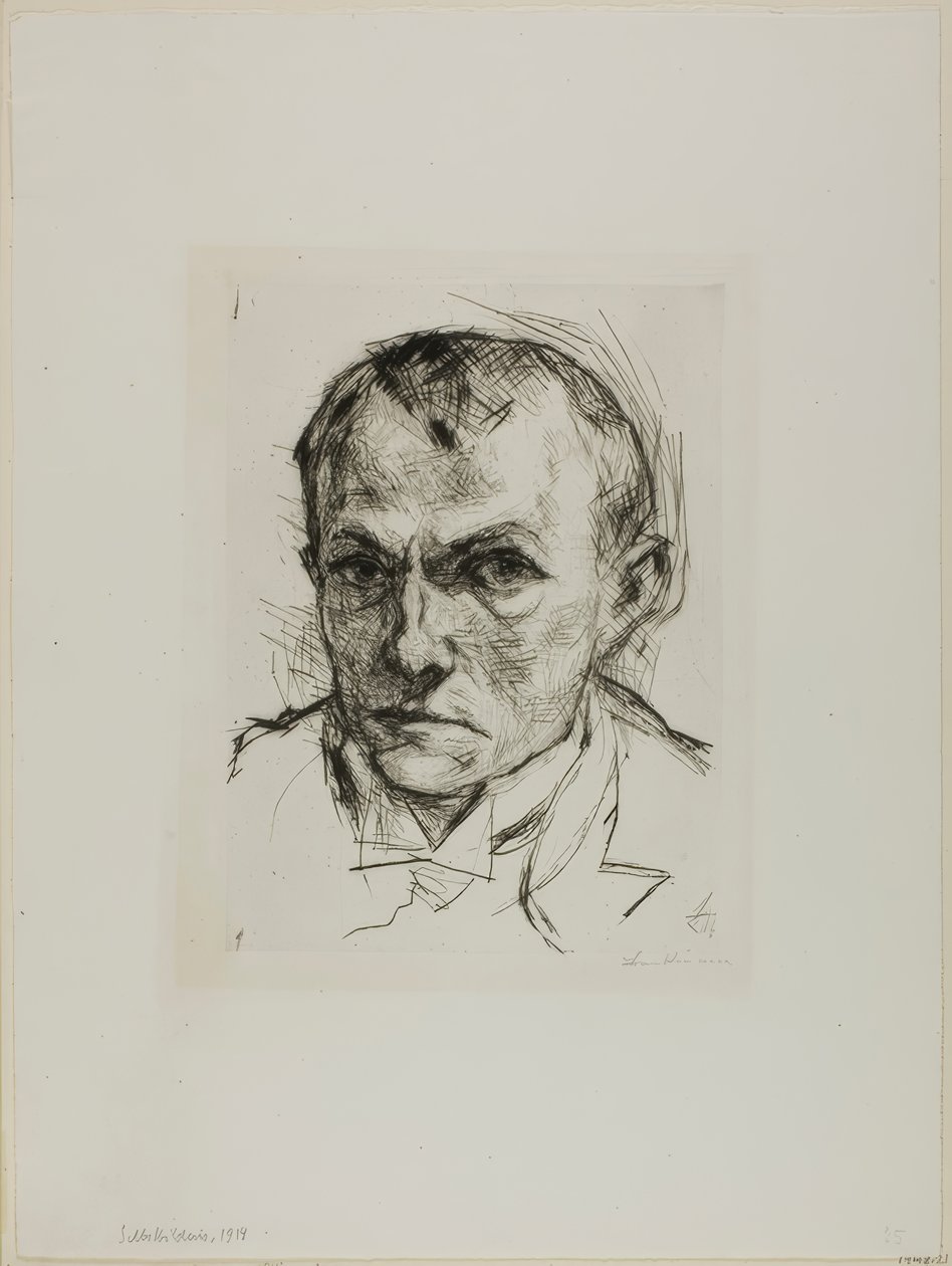 Autoritratto da Max Beckmann