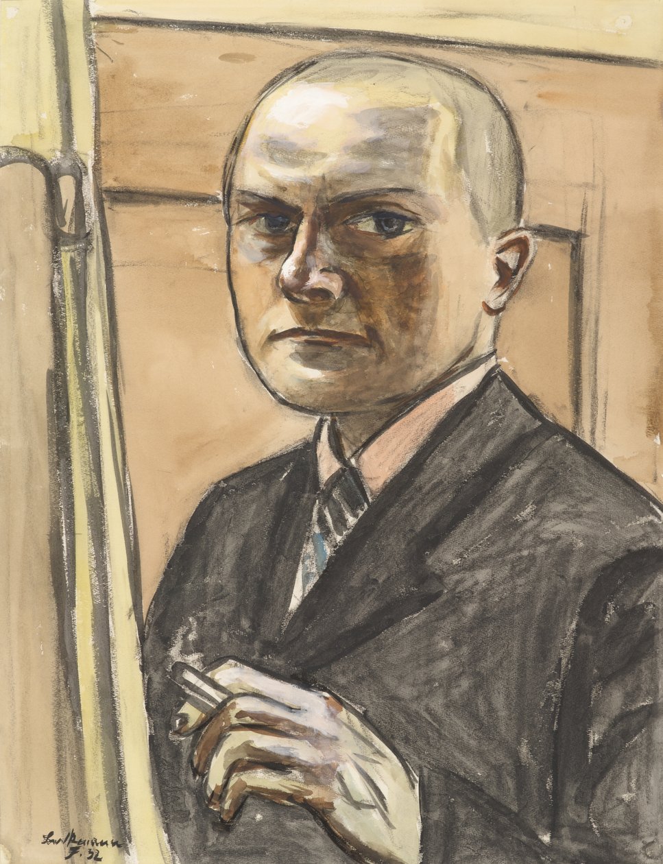 Autoritratto da Max Beckmann
