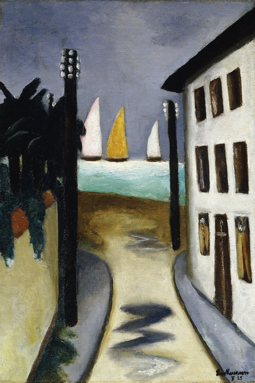 Piccolo paesaggio, Viareggio da Max Beckmann