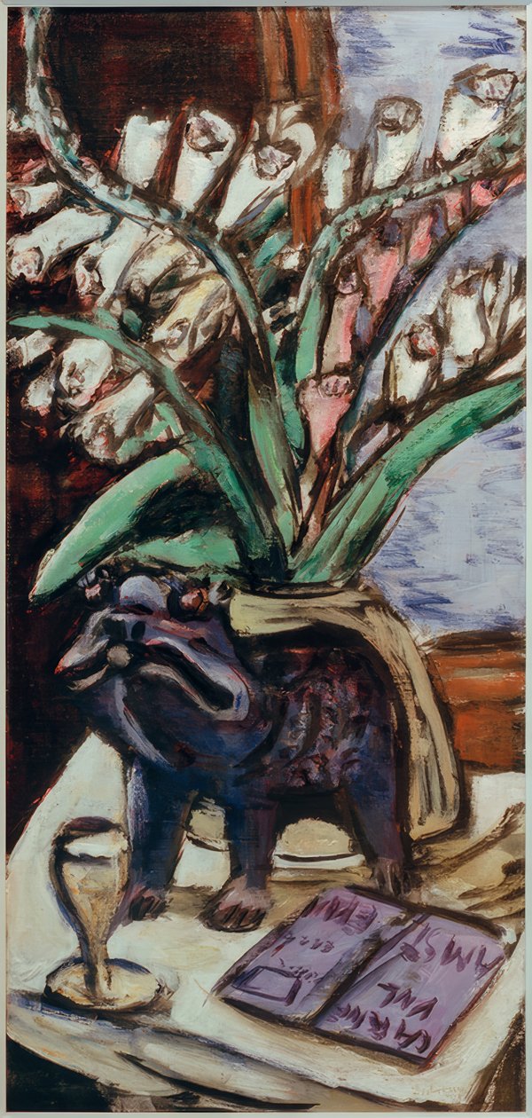 Natura morta con ditale da Max Beckmann