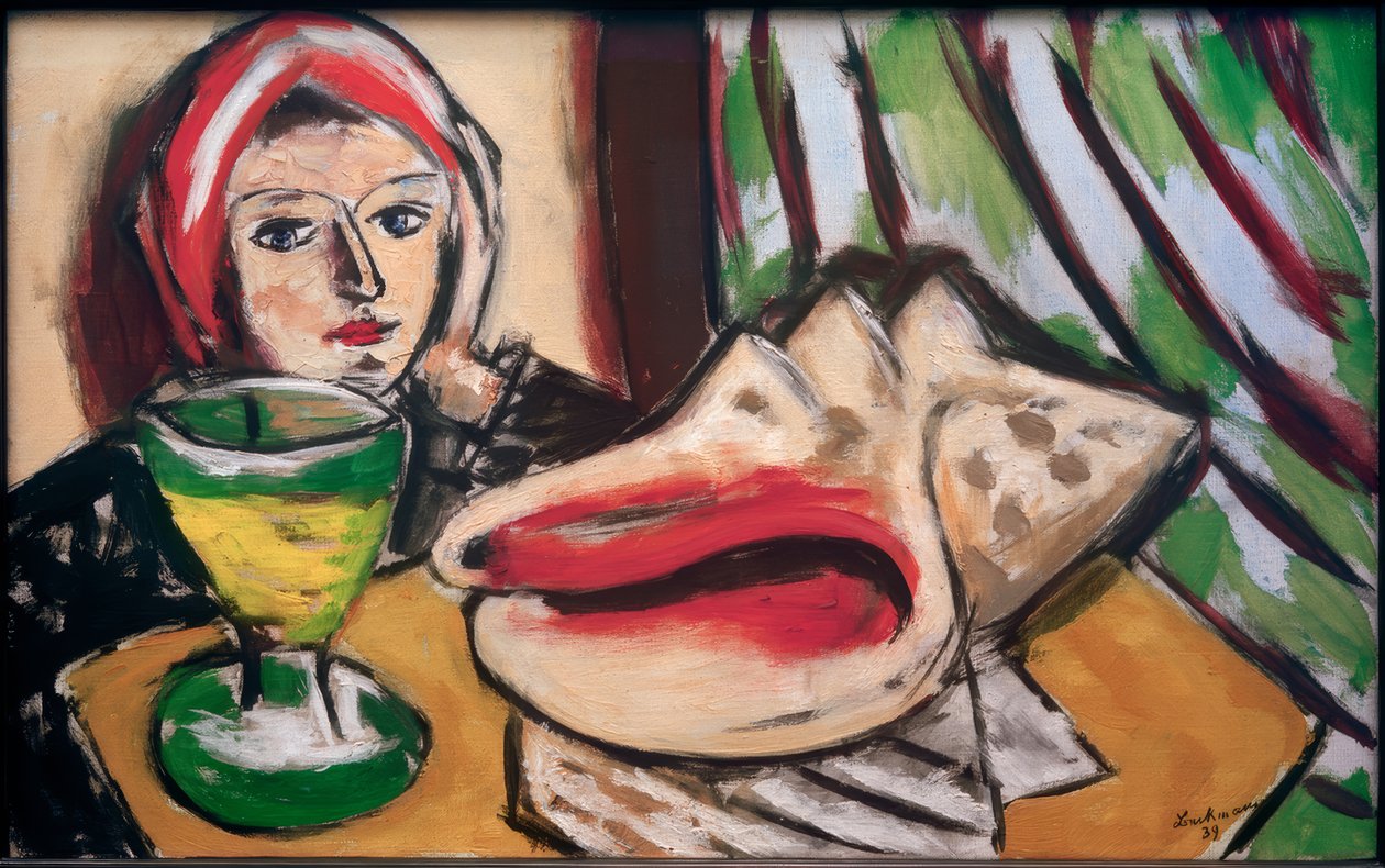 Natura morta con grande conchiglia da Max Beckmann