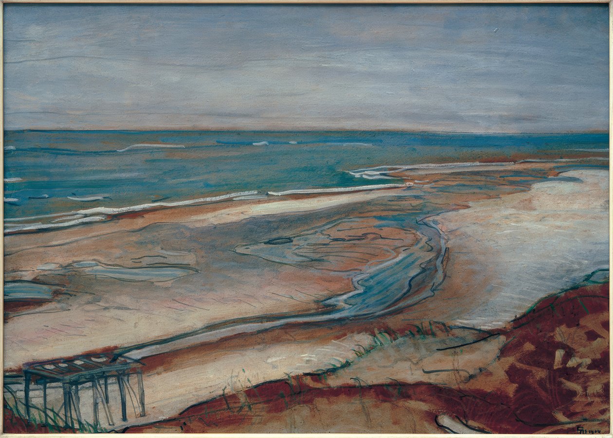 Paesaggio costiero da Max Beckmann