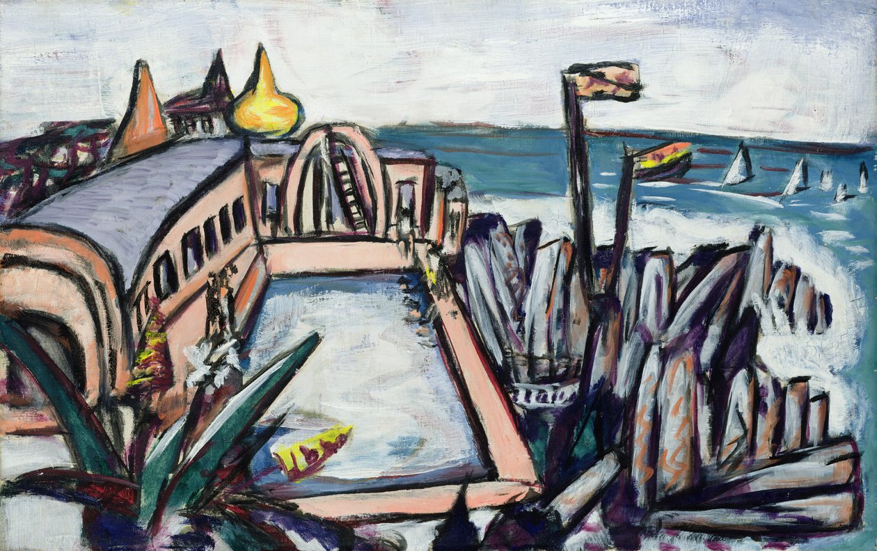 Piscina a Cap Martin da Max Beckmann