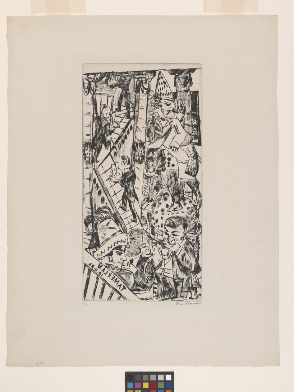 Tamerlano da Max Beckmann
