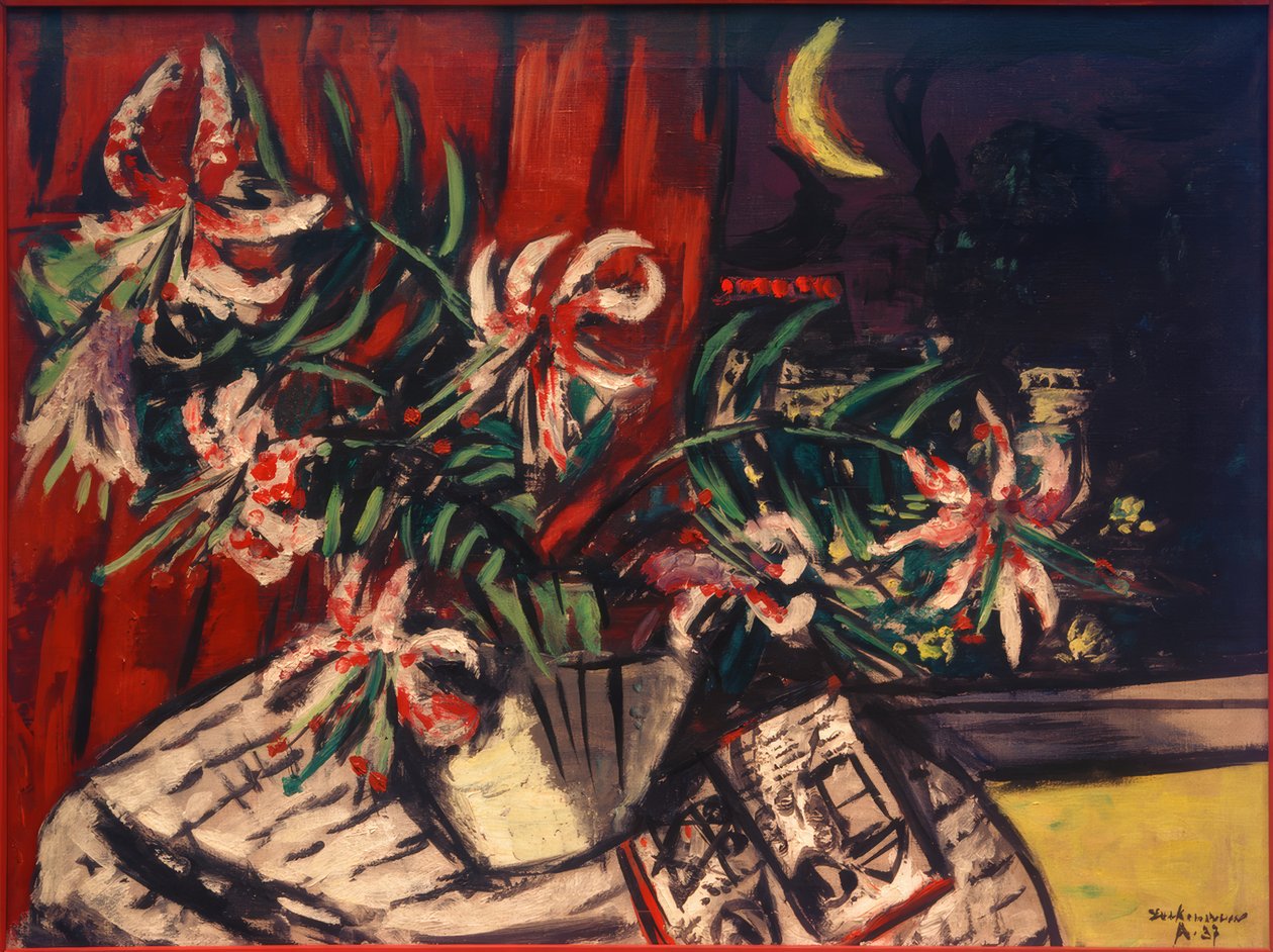 Gigli martagone da Max Beckmann