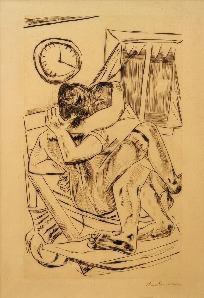 Abbraccio da Max Beckmann