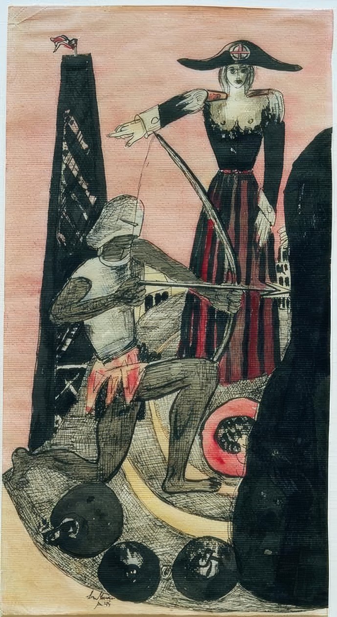 Venere e Marte da Max Beckmann