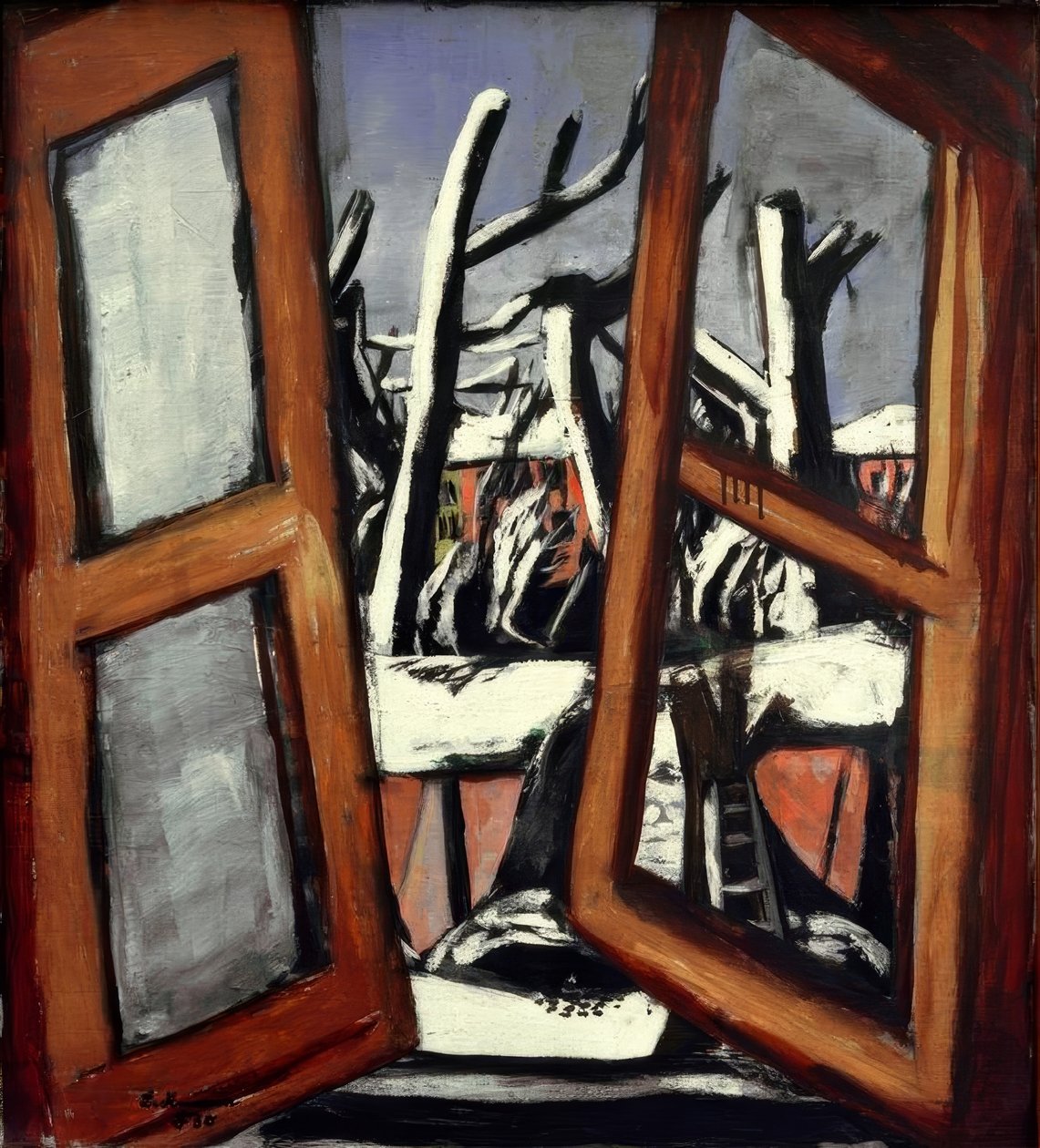 Paesaggio invernale da Max Beckmann