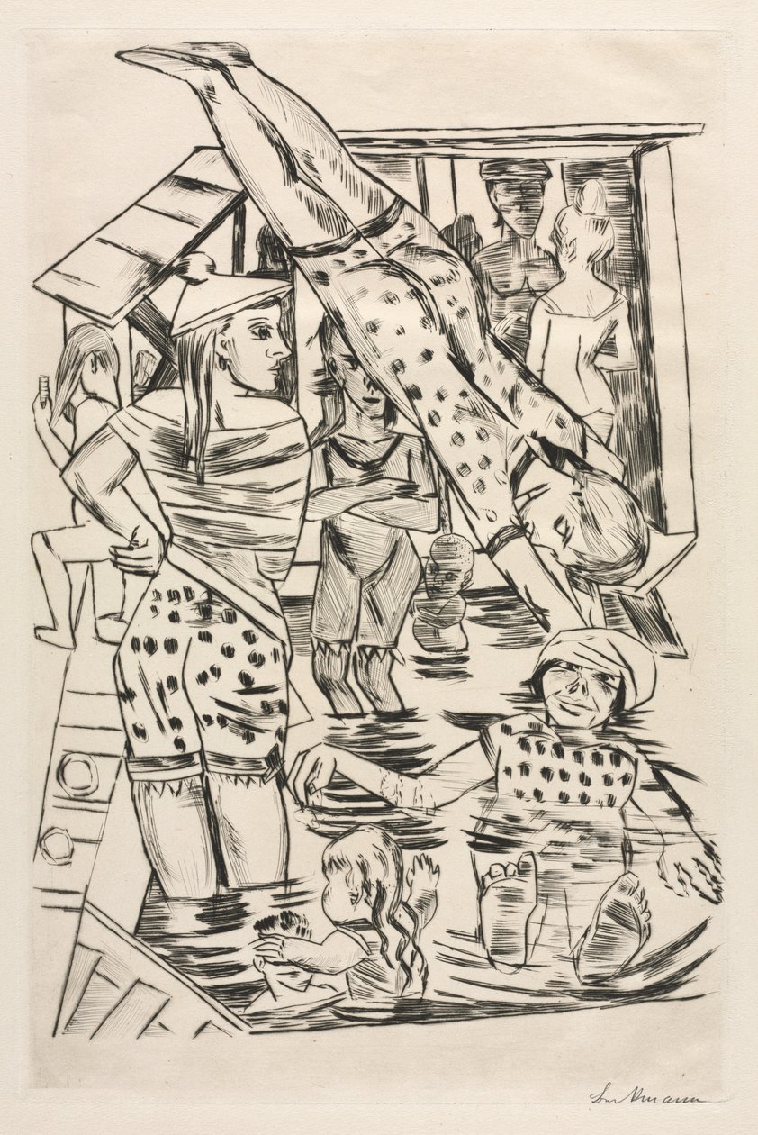 Bagno delle donne da Max Beckmann