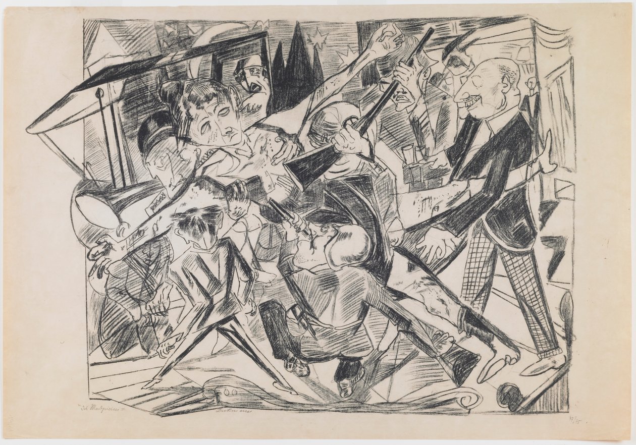 Martirio da Max Beckmann