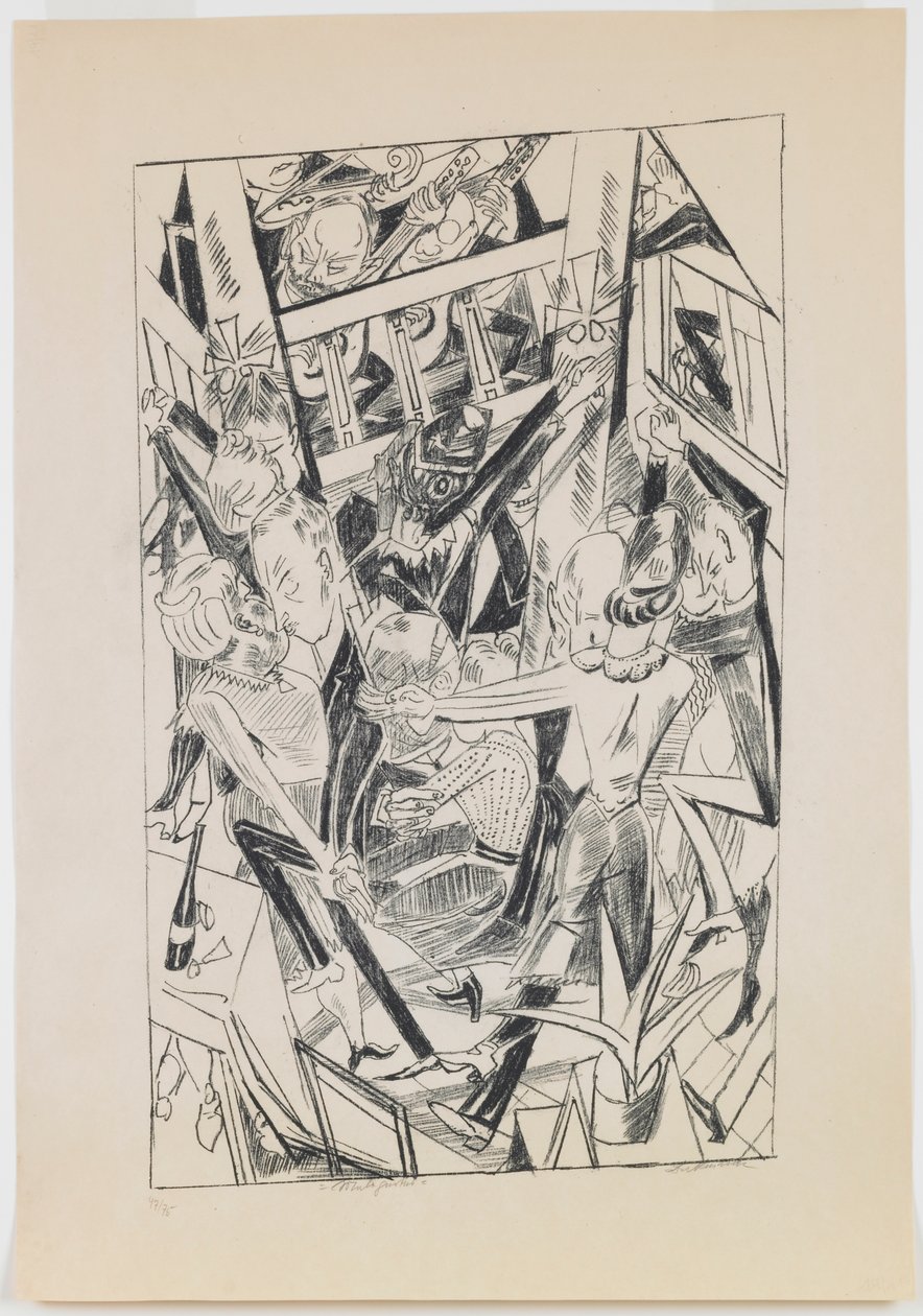 tavola 8: Malepartus da Max Beckmann