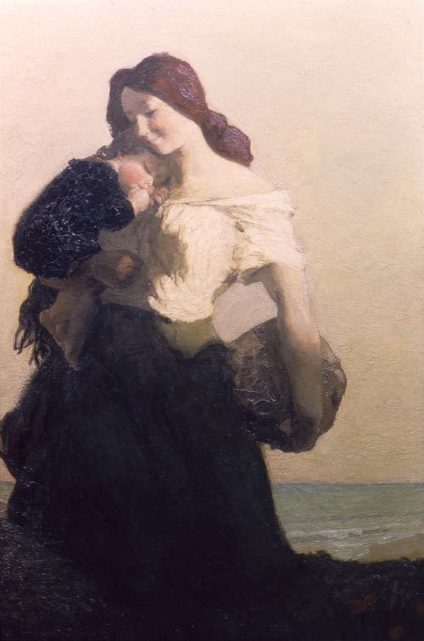 La madre felice, 1913 da Max Bohm
