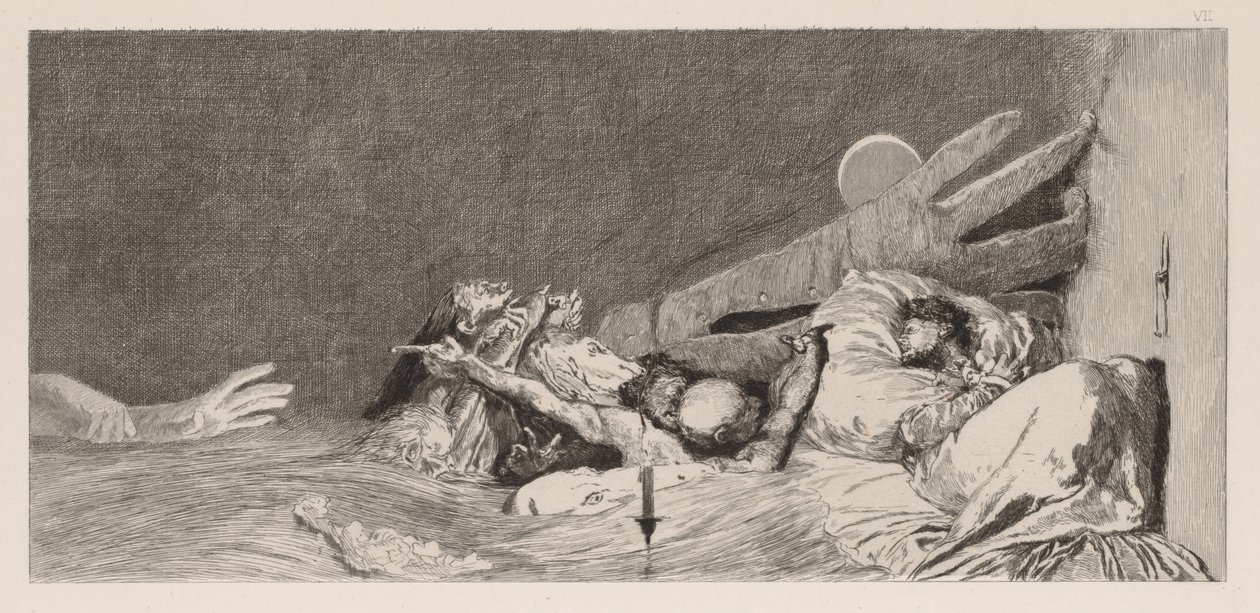 Un guanto: ansie, 1880 da Max Klinger