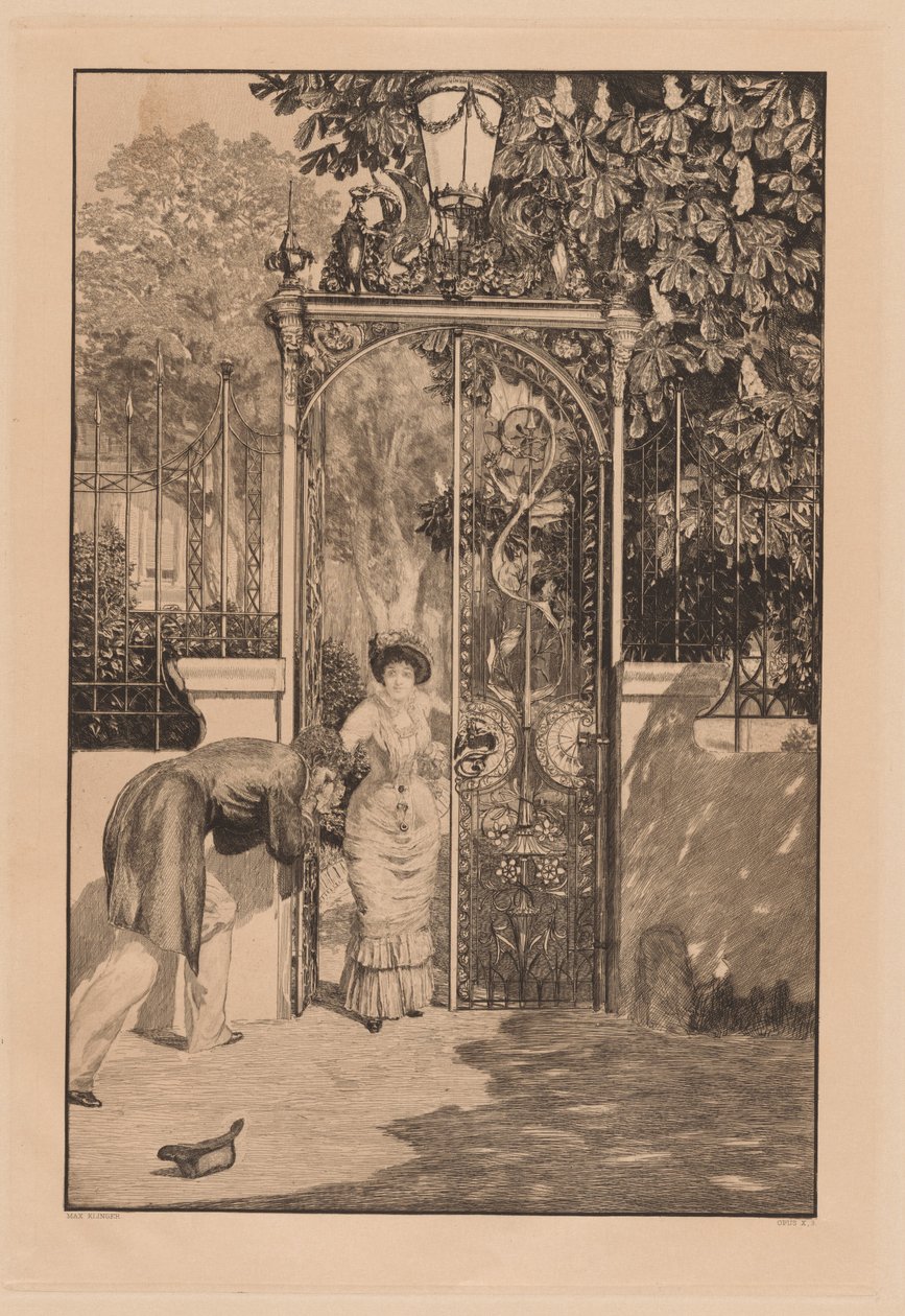 Alla porta da Max Klinger