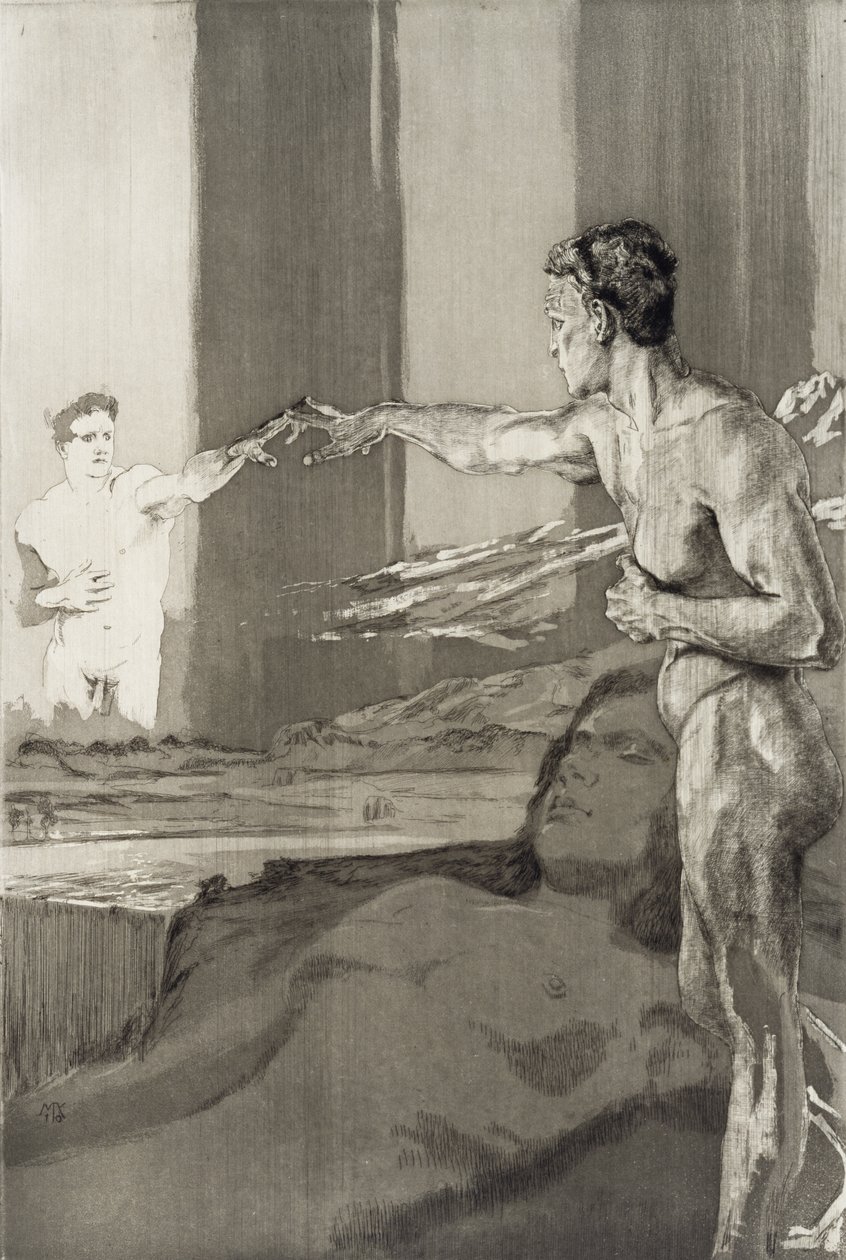 Il filosofo, numero 3 da Max Klinger