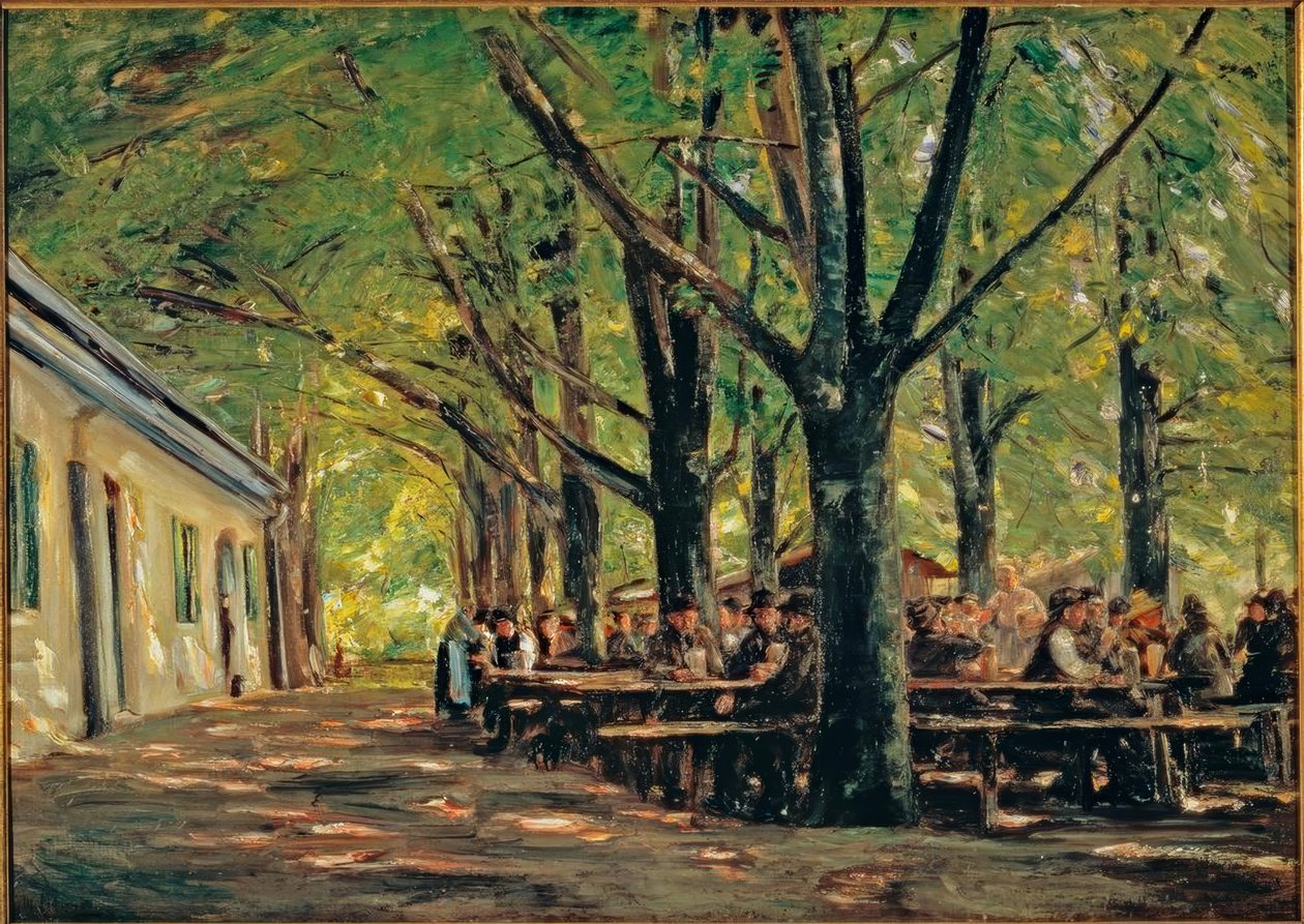 Birreria a Brannenburg da Max Liebermann