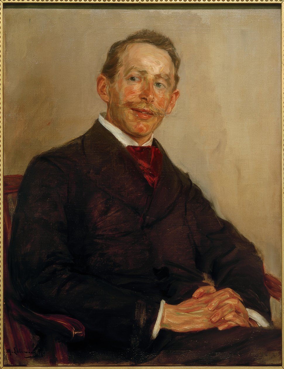 Ritratto del Dr. Max Linde da Max Liebermann