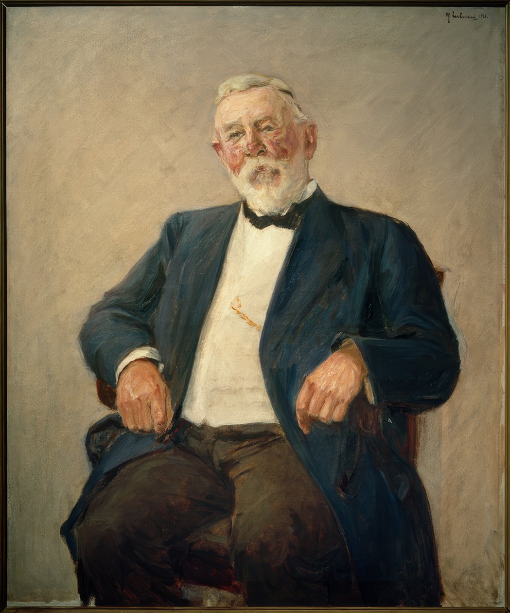 Ritratto di Friedrich Kuhnt da Max Liebermann