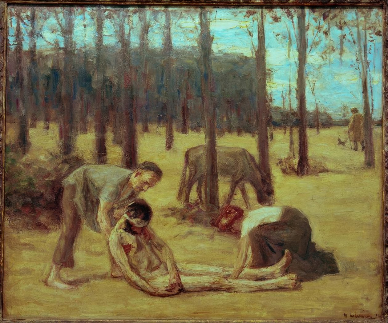 Il buon samaritano da Max Liebermann