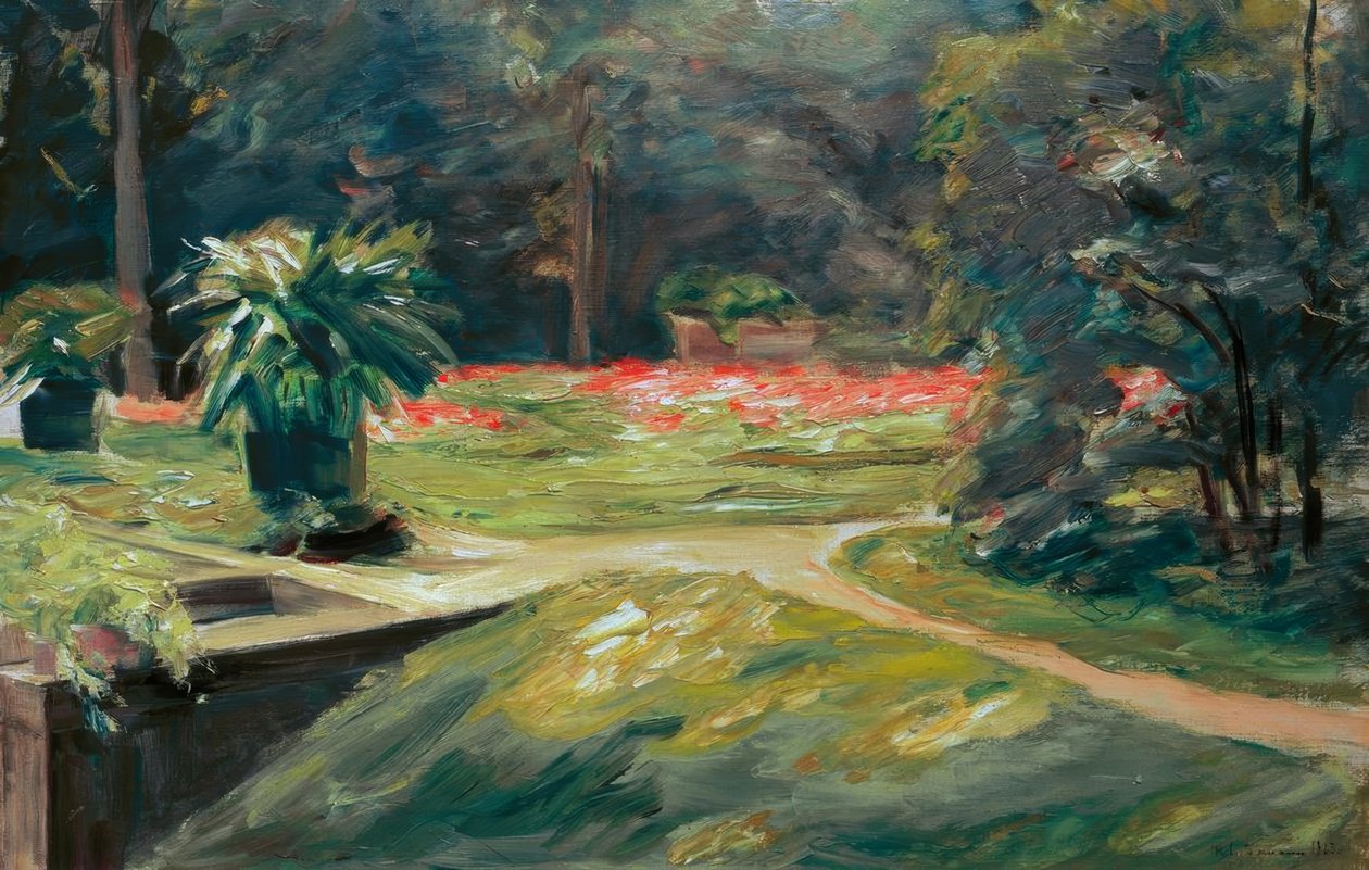 M. Liebermann, Giardino di Wannsee terrazza dei fiori da Max Liebermann