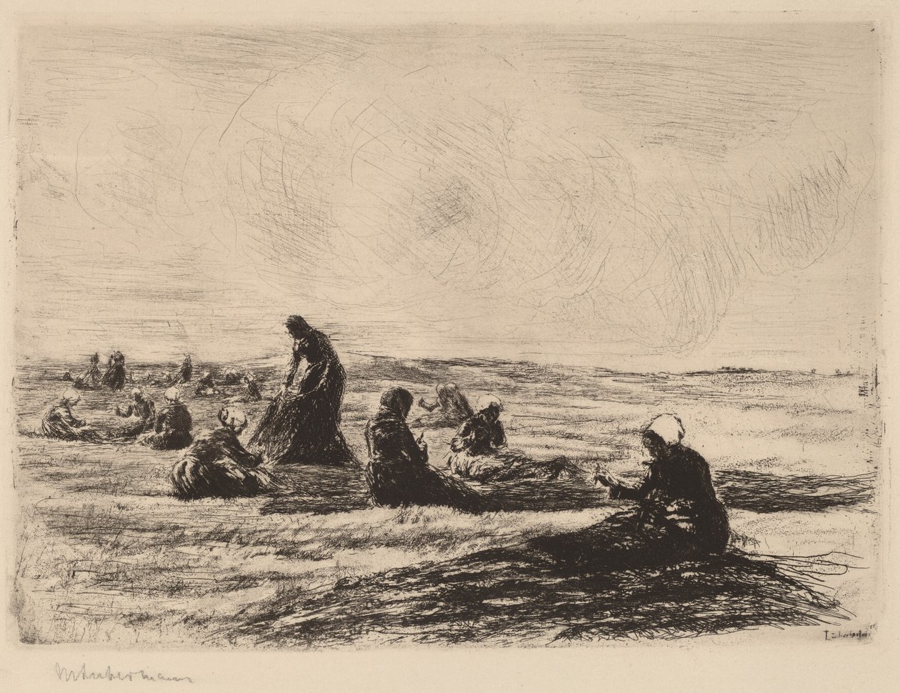 Riparazione delle reti da Max Liebermann