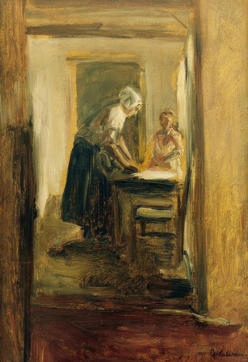 Stiratrice da Max Liebermann