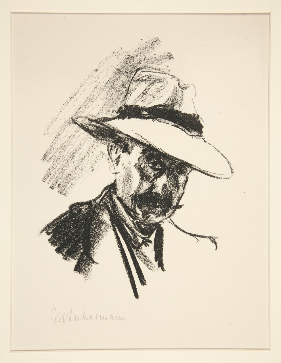 Ritratto di Walter Hasenelever da Max Liebermann