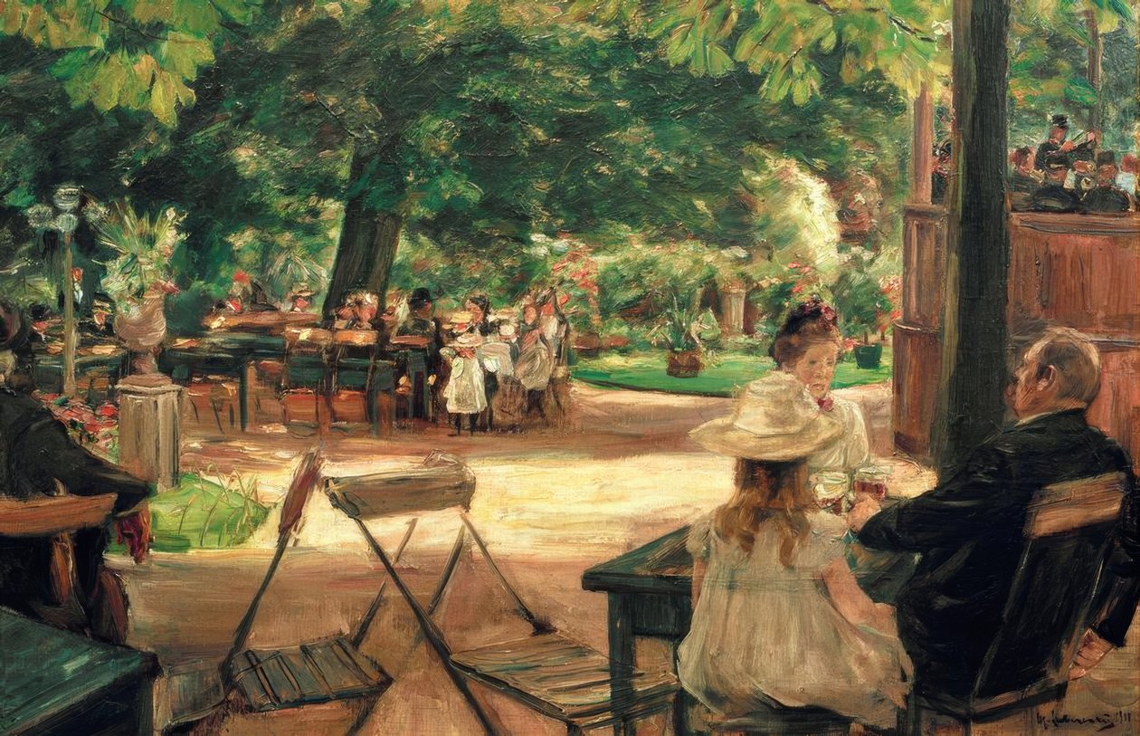Giardino di ristorante da Max Liebermann