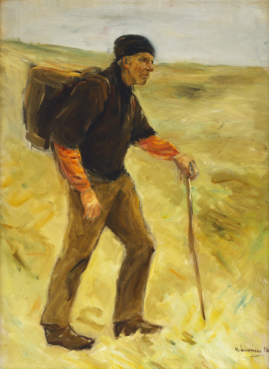 Contadino che Cammina da Max Liebermann