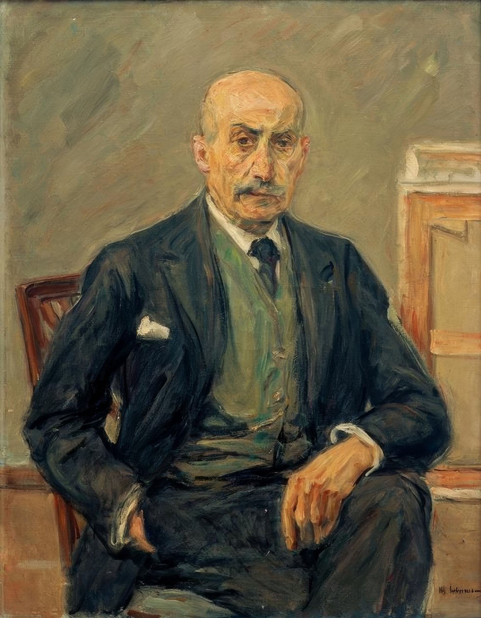 Autoritratto da Max Liebermann
