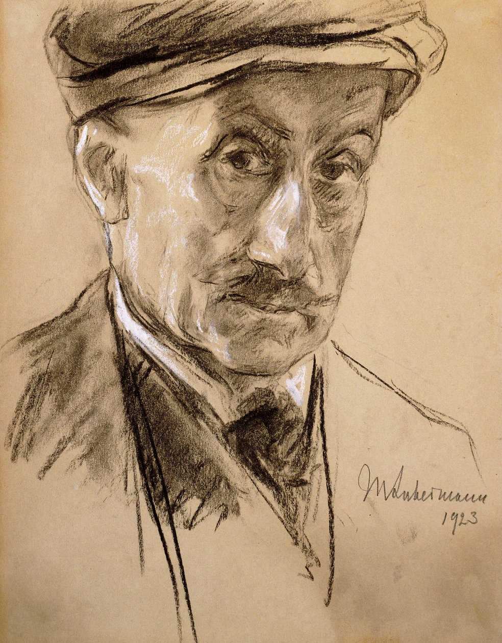 Autoritratto, 1923 da Max Liebermann