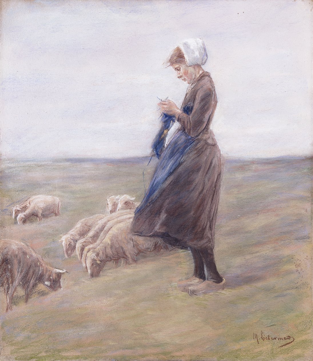Pastorella, 1887 da Max Liebermann