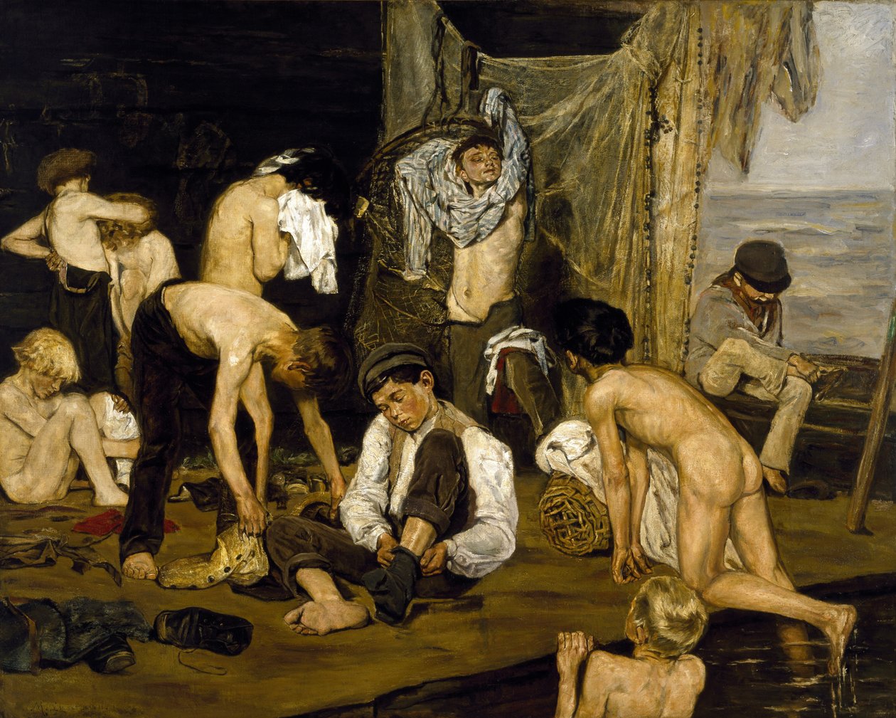 Nuotatori da Max Liebermann